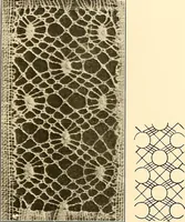 An illustration from A lace guide for makers and collectors; with a bibliography and five-language nomenclature, profusely illus. with halftone plates and key designs (1920)