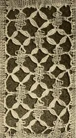 An illustration from A lace guide for makers and collectors; with a bibliography and five-language nomenclature, profusely illus. with halftone plates and key designs (1920)