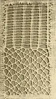 An illustration from A lace guide for makers and collectors; with a bibliography and five-language nomenclature, profusely illus. with halftone plates and key designs (1920)