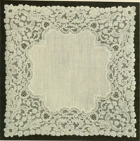 An illustration from Lace, its origin and history (1904)