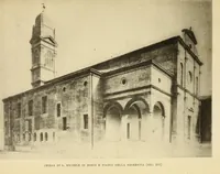 An illustration from La chiesa e il convento di S. Michele in Bosco (1895)