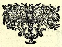 An illustration from La chiromance, la physionomie, et la geomance : auec la signification des nombres, & l'vsage de la roue de Pytagore (1663)