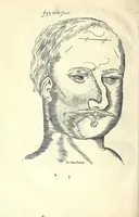 Picture 16 of 23 from La chiromance, la physionomie, et la geomance : auec la signification des nombres, & l'vsage de la roue de Pytagore (1663), leaf 186