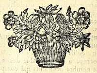 An illustration from La chiromance, la physionomie, et la geomance : auec la signification des nombres, & l'vsage de la roue de Pytagore (1663)