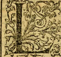 An illustration from La chronique des roys de France, puis Pharamond iusques au roy Henry, troisiesme, selon la computation des ans, iusques en l'an mil cinq cens soixante & quinze : Le catalogue des papes, puis S. Pierre iusques à Gregoire, treiziesme du nom. Le Catalogue des empereurs, puis Octouian Cesar iusques à Maximilian, present (1576)
