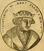 An illustration from La chronique des roys de France, puis Pharamond iusques au roy Henry, troisiesme, selon la computation des ans, iusques en l'an mil cinq cens soixante & quinze : Le catalogue des papes, puis S. Pierre iusques à Gregoire, treiziesme du nom. Le Catalogue des empereurs, puis Octouian Cesar iusques à Maximilian, present (1576)