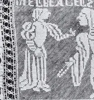 Picture 7 of 71 from Lacis, practical instructions in filet brodé or darning on net; (1909), leaf 54