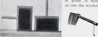 An illustration from Lacis, practical instructions in filet brodé or darning on net; (1909)