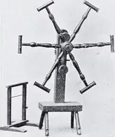 An illustration from Lacis, practical instructions in filet brodé or darning on net; (1909)