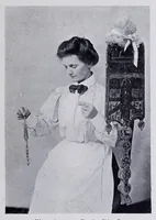 Picture 9 of 16 from Lacis, practical instructions in filet brodé or darning on net: (1909), leaf 107