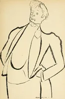 Picture 18 of 51 from La comédie-francaise [1905-1906]; dessins. Avec la préf. de Robert de Montesquiou (1906), leaf 106