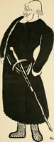 An illustration from La comédie-francaise [1905-1906]; dessins. Avec la préf. de Robert de Montesquiou (1906)