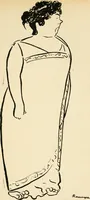 Picture 31 of 51 from La comédie-francaise [1905-1906]; dessins. Avec la préf. de Robert de Montesquiou (1906), leaf 162