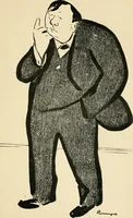 An illustration from La comédie-francaise [1905-1906]; dessins. Avec la préf. de Robert de Montesquiou (1906)