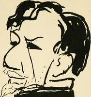 An illustration from La comédie-francaise [1905-1906]; dessins. Avec la préf. de Robert de Montesquiou (1906)