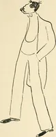 An illustration from La comédie-francaise [1905-1906]; dessins. Avec la préf. de Robert de Montesquiou (1906)