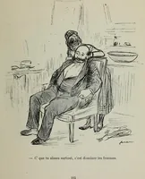An illustration from La comedie parisienne : 188 dessins (1904)