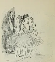 An illustration from La comedie parisienne : 188 dessins (1904)