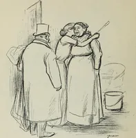 An illustration from La comedie parisienne : 188 dessins (1904)