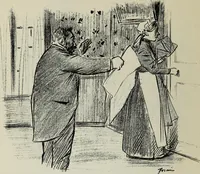 An illustration from La comedie parisienne : 188 dessins (1904)