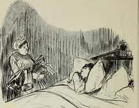 An illustration from La comedie parisienne : 188 dessins (1904)