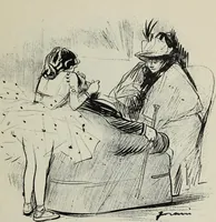 An illustration from La comedie parisienne : 188 dessins (1904)