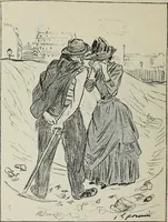 An illustration from La comedie parisienne : 188 dessins (1904)