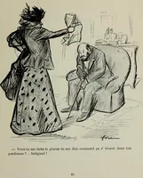 Picture 12 of 189 from La comedie parisienne : 188 dessins (1904), leaf 20