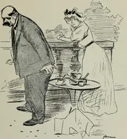 An illustration from La comedie parisienne : 188 dessins (1904)