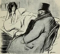 An illustration from La comedie parisienne : 188 dessins (1904)