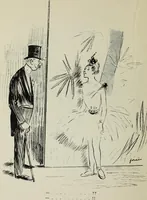 An illustration from La comedie parisienne : 188 dessins (1904)