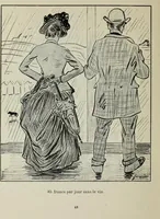 An illustration from La comedie parisienne : 188 dessins (1904)
