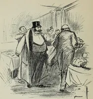 An illustration from La comedie parisienne : 188 dessins (1904)