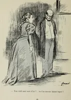 An illustration from La comedie parisienne : 188 dessins (1904)