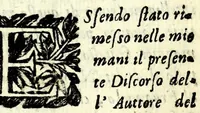 An illustration from La cometa vedvta nel frvgnvolo : breue discorso del gran cacciatore di lago scvro al mondo de curiosi : per occasione della cometa apparsa vltimamente sul fine di nouembre e principio di decembre dell'anno 1680 (1681)