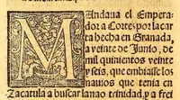 An illustration from La conquista de Mexico. 1552 (1553)