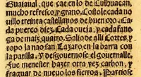 An illustration from La conquista de Mexico. 1552 (1553)