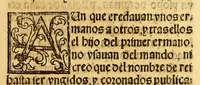 An illustration from La conquista de Mexico. 1552 (1553)