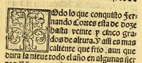 An illustration from La conquista de Mexico. 1552 (1553)