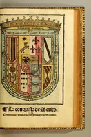 An illustration from La conquista de Mexico. 1552 (1553)
