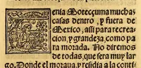 An illustration from La conquista de Mexico. 1552 (1553)