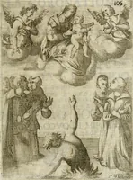 Picture 1 of 16 from La coronatione della miracolosissima imagine di Maria Vergine detta del Sasso, nella chiesa di S. Agostino di Lucca : con una breve narratione della solenne festa fatta nella medesima chiesa per la canonizatione di S. Gio. da S. Facondo e la vita elogiastica dell' istesso santo (1693), leaf 4
