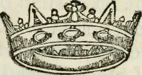 An illustration from La coronatione della miracolosissima imagine di Maria Vergine detta del Sasso, nella chiesa di S. Agostino di Lucca : con una breve narratione della solenne festa fatta nella medesima chiesa per la canonizatione di S. Gio. da S. Facondo e la vita elogiastica dell' istesso santo (1693)
