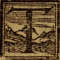 An illustration from La coronica general de España (1574)