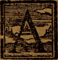 An illustration from La coronica general de España (1574)