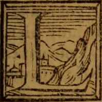 An illustration from La coronica general de España (1574)