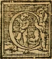 An illustration from La coronica general de España (1574)