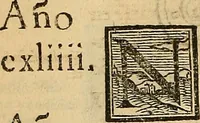 An illustration from La coronica general de España (1574)