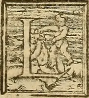 An illustration from La coronica general de España (1574)