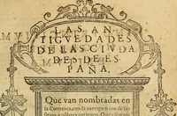 An illustration from La coronica general de España (1574)